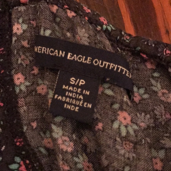 American eagle gray floral dress - Picture 3 of 5